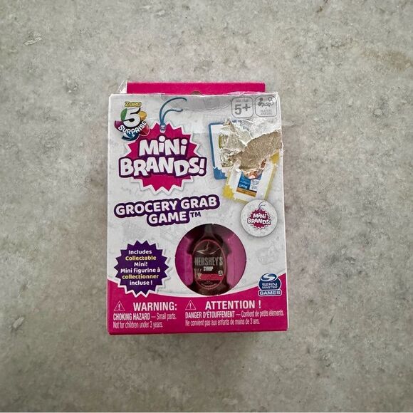 Spin Master Mini Brands Grocery Grab Card Game New! - Picture 1 of 3